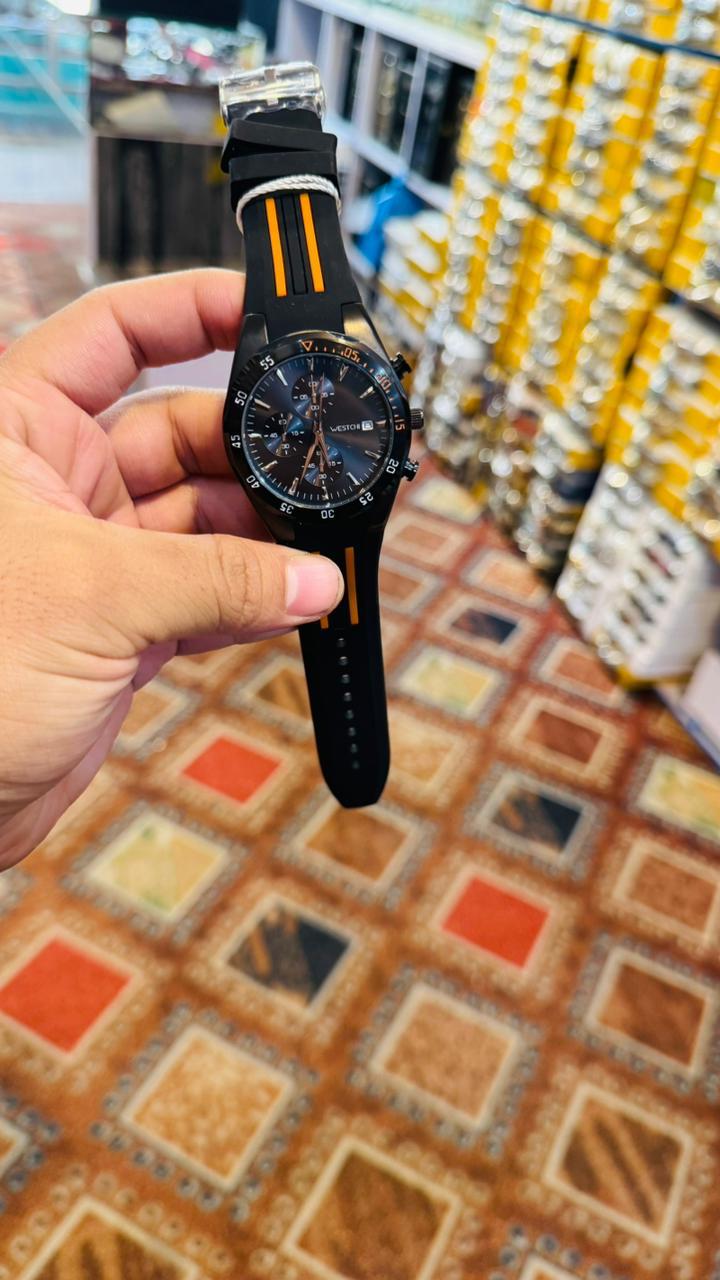 Premium Black Wrist Men's Watch