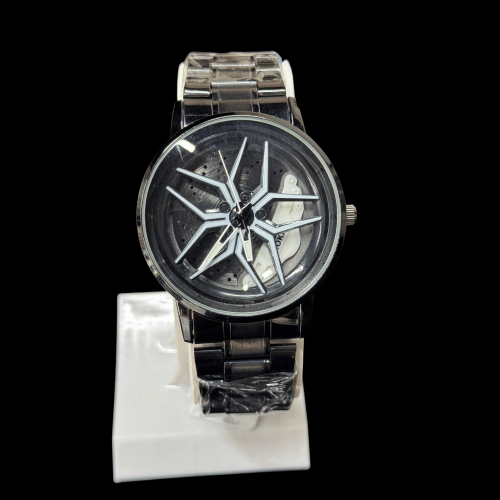 3D Ferrari wheel Rotating watch