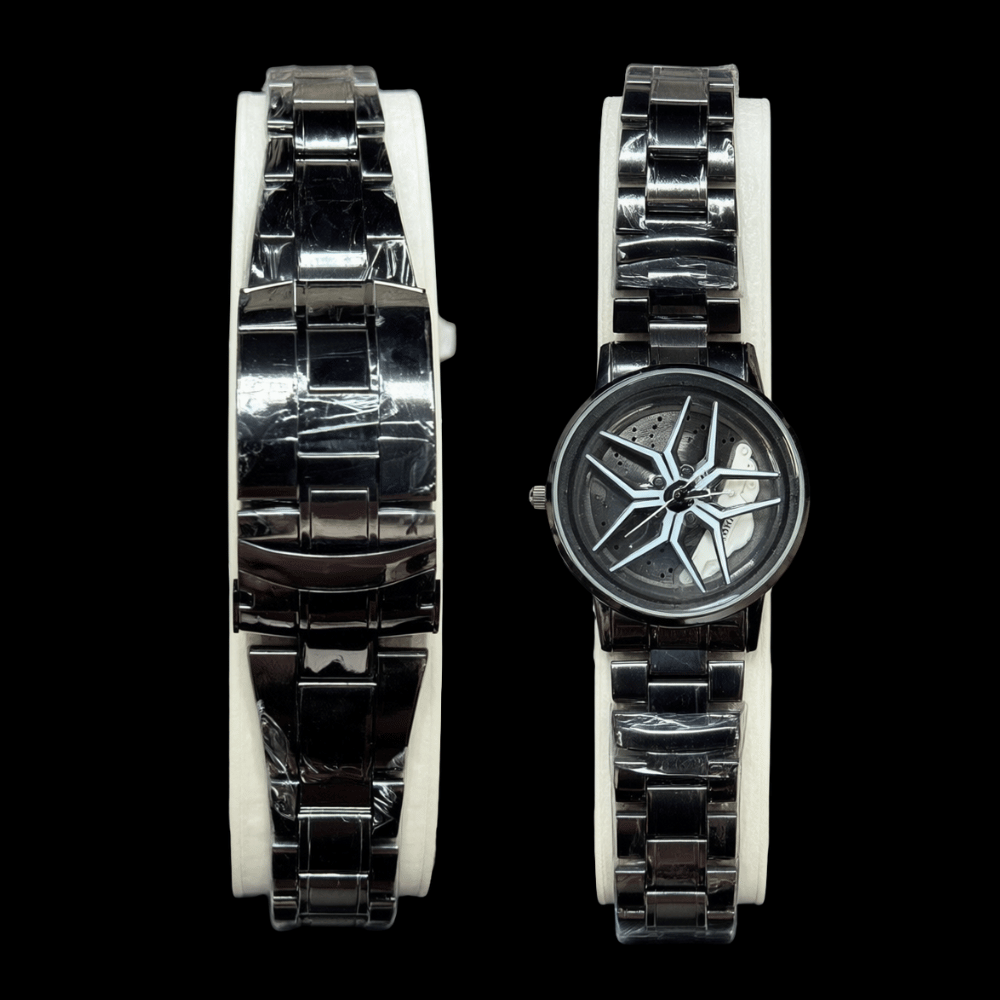 3D Ferrari wheel Rotating watch