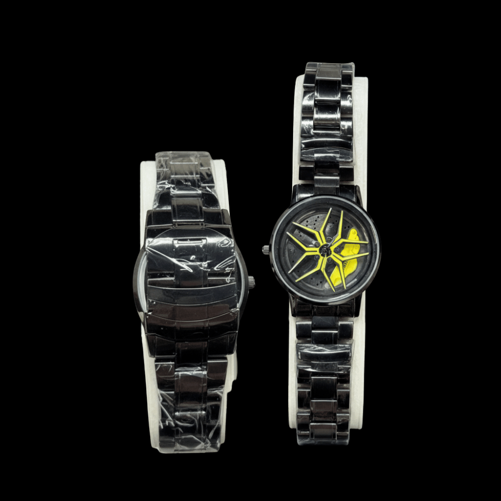 3D Ferrari wheel Rotating watch