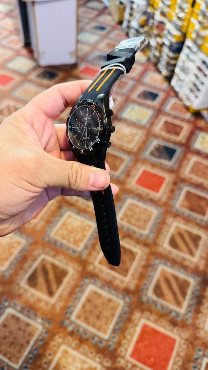 Premium Black Wrist Men's Watch