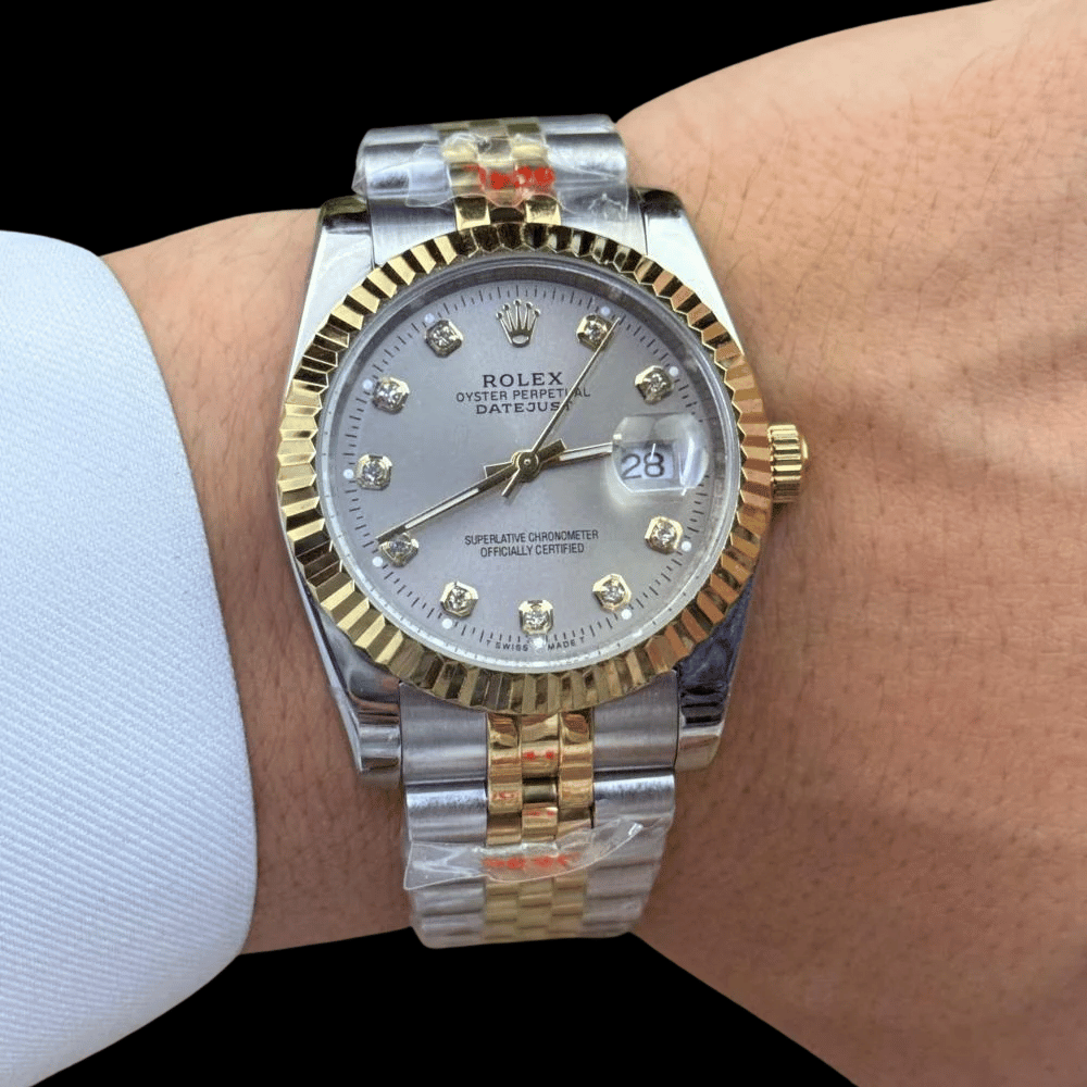 Rlx Diamond Dial Delight Date Just